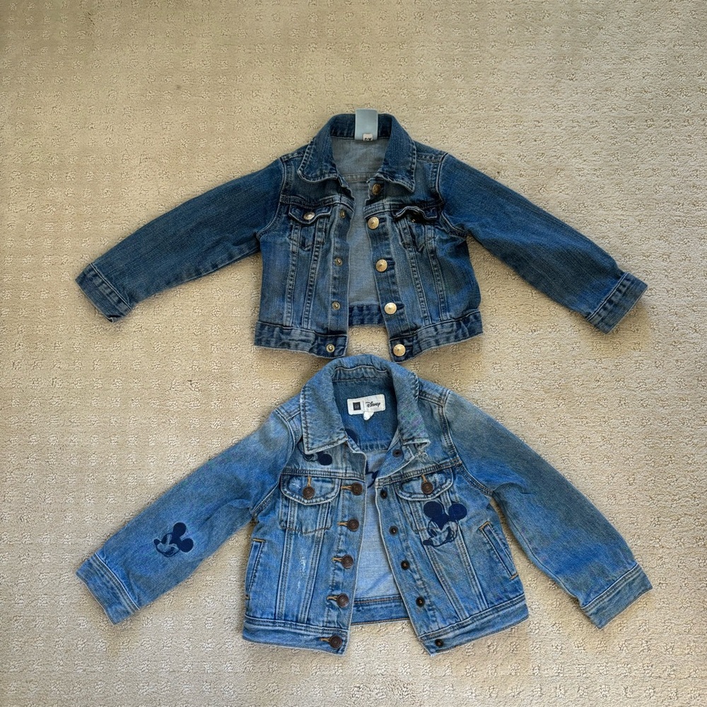 Gap Lot of 2 Jean jackets